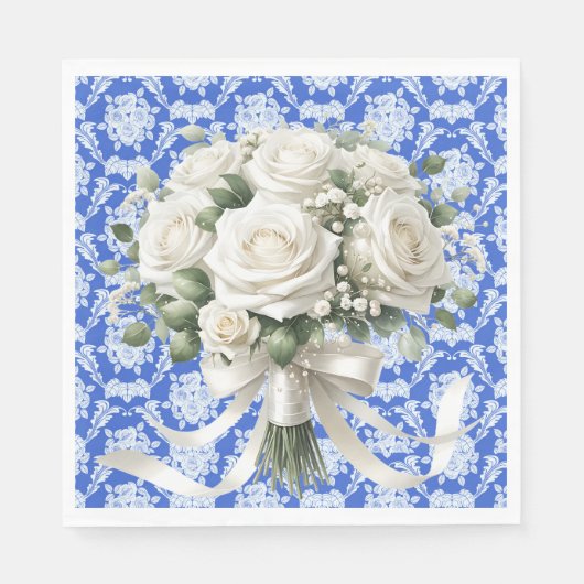 Damask Rose Napkins Serviette (Vorderseite)