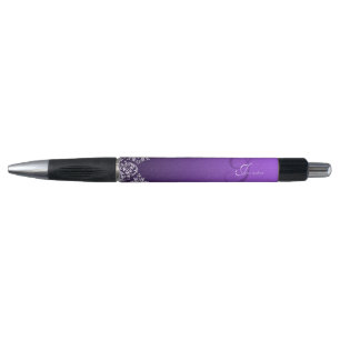Damask Royal Lila Wedding Pens Kugelschreiber