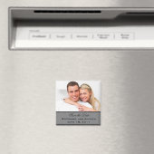 Damask Save the Date Magnet (In Situ (Geschirrspüler))