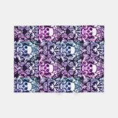 Damask Shulls Fleecedecke (Vorderseite (Horizontal))