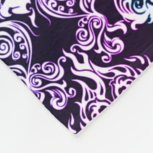 Damask Shulls Fleecedecke (Ecke)