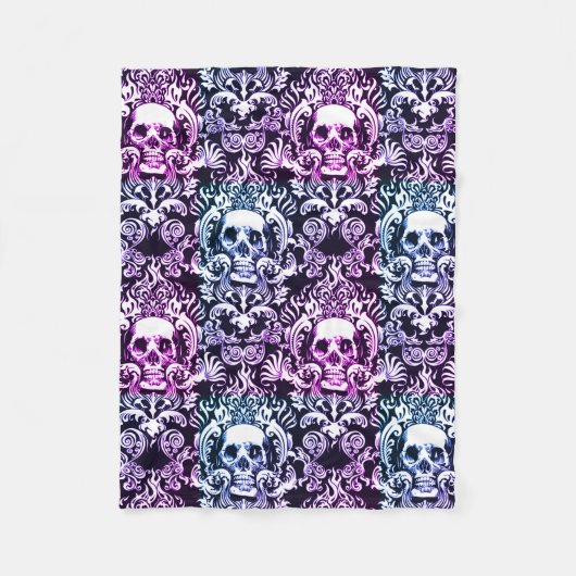 Damask Shulls Fleecedecke (Vorderseite)