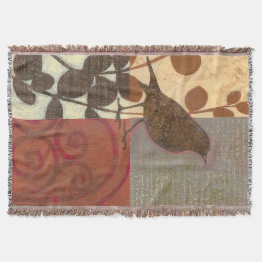 Damask Sparrow Decke (Vorderseite)