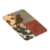 Damask Sparrow Magnet (Rechte Seite)