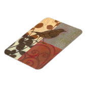 Damask Sparrow Magnet (Linke Seite)