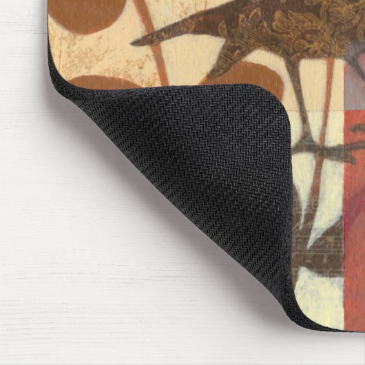 Damask Sparrow Mousepad (Ecke)