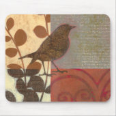 Damask Sparrow Mousepad (Vorne)