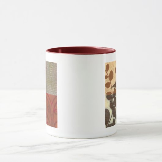 Damask Sparrow Tasse (Zentrum)