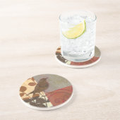 Damask Sparrow Untersetzer (Seite)