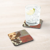 Damask Sparrow Untersetzer (Rechte Seite)