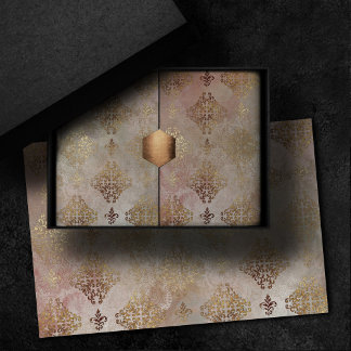 Damask Steampunk | VINTAG Seidenpapier