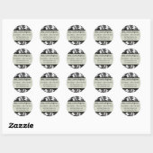 Damask Sticker (Blatt)