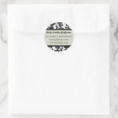 Damask Sticker (Tasche)