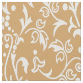 Damask Tan Stoff (Nahaufnahme)