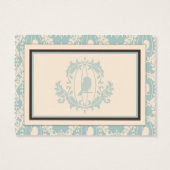 Damask Tweete TY Notecard (Rückseite)