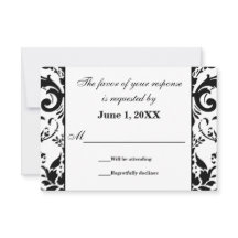 Damask UAWG Wedding Response Cards