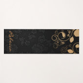 Damask und Wirbel Yogamatte (Vorderseite (Horizontal))