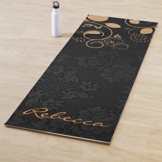 Damask und Wirbel Yogamatte (Beispiel)