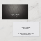 Damask / Vignette Visitenkarte (Vorne/Hinten)