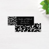 Damask Wedding Favor Gift Tags (Schreibtisch)