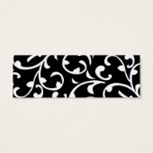 Damask Wedding Favor Gift Tags (Rückseite)