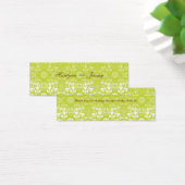 Damask Wirbel bringen Limone Custom Vielen Dank Ge (Schreibtisch)
