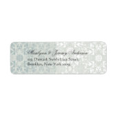 Damask-Wirbel Lace Dream Custom Label (Vorne)