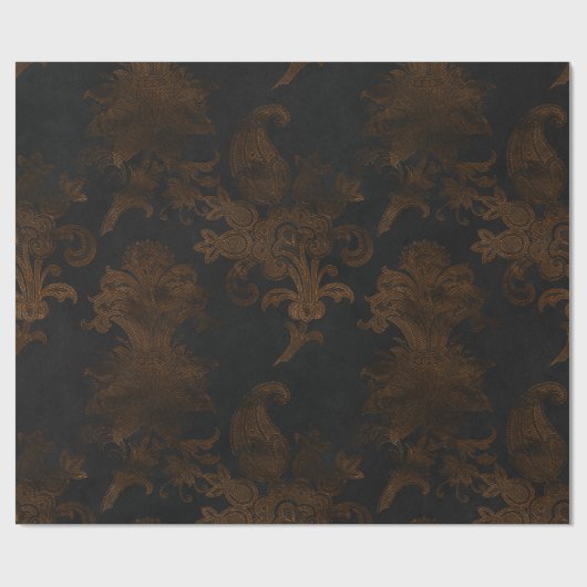 Damask Wrapper Geschenkpapier (Flach)