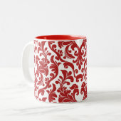 Damask Zweifarbige Tasse (Vorderseite Links)