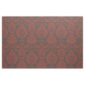 Damaske mit Löwen, dunkelrot auf schwarz Stoff (Fat Quarter (45,7 x 55,9 cm))