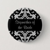 Damaske-Stiefmütterbraut Button (Vorderseite)