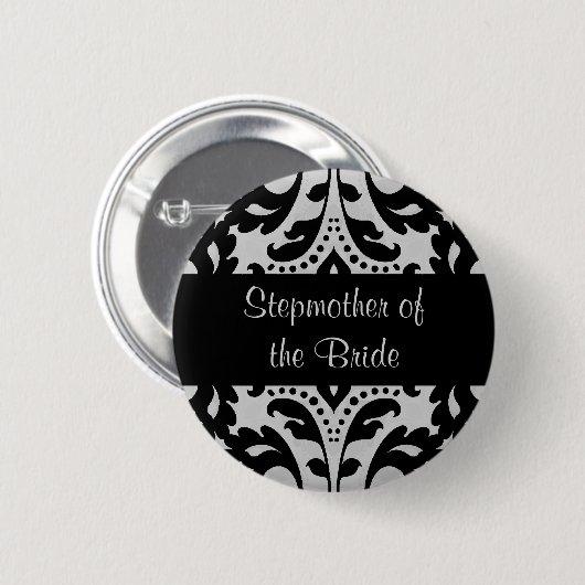 Damaske-Stiefmütterbraut Button (Vorne & Hinten)