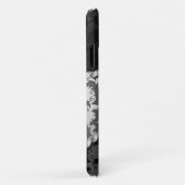 Damasken Muster, Grau Damaske, Damaske Case-Mate iPhone Hülle (Hinten/Rechts)