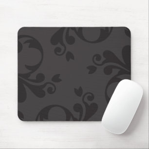 Damasken Muster, Grau Damaske, Damaske Mousepad