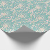 Damaskenmuster Geschenkpapier (Ecke)