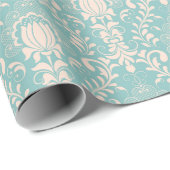 Damaskenmuster Geschenkpapier (Rolleneckpunkt)
