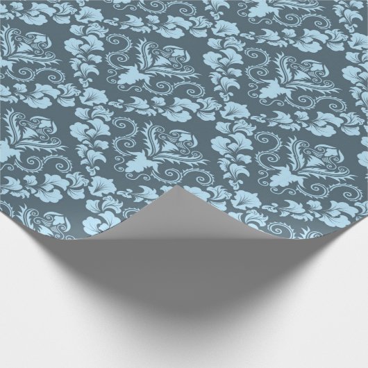 Damaskenmuster Geschenkpapier (Ecke)