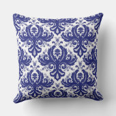 Damaskenmuster Kissen (Rückseite)