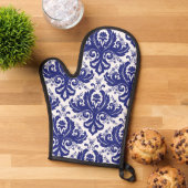 Damaskenmuster Ofenhandschuh (Oben unten)