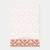 Damaskenmuster Post-it Klebezettel (Vorderseite)