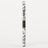 Damasketmuster mit Holz- und Goldschleim Case-Mate iPhone Hülle (Hinten/Rechts)