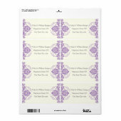 Damasklavender, grau, Elfenbeinhochzeit (Vorne)