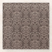 Damaskmuster 6 glasuntersetzer (Vorderseite)