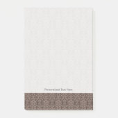 Damaskmuster 6 post-it klebezettel (Vorderseite)