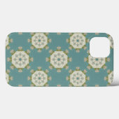 Damaskmuster mit abstrakten Elementen Case-Mate iPhone Hülle (Rückseite (Horizontal))