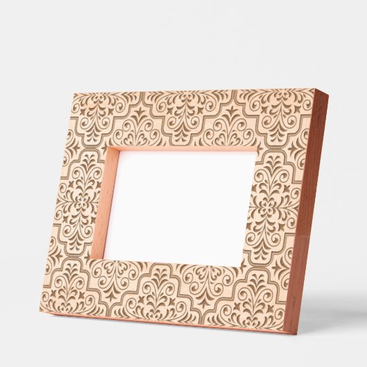 Damaskmuster-Rahmen Geätzte Rahmen (Links)