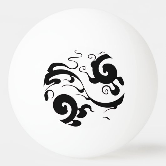Damasks Ping Pong Ball Tischtennisball (Vorderseite)