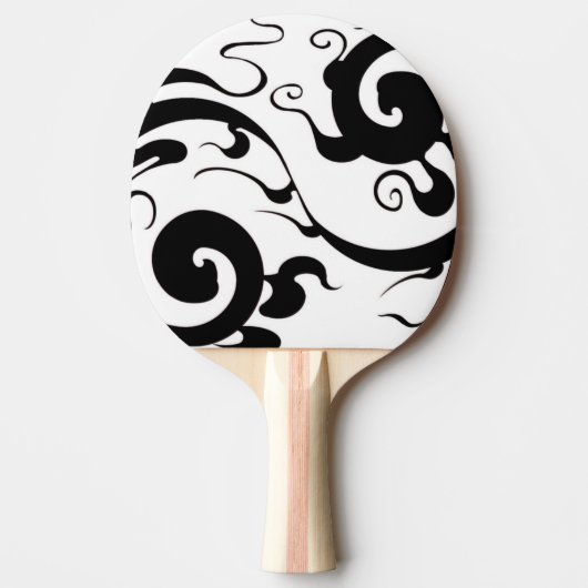 Damasks Ping Pong Paddle Tischtennis Schläger (Vorderseite)