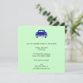 Damaskus-Auto Einladung (Stehend Vorderseite)