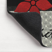 Damaskus-Blume Strickgrenzmousepad Mousepad (Ecke)